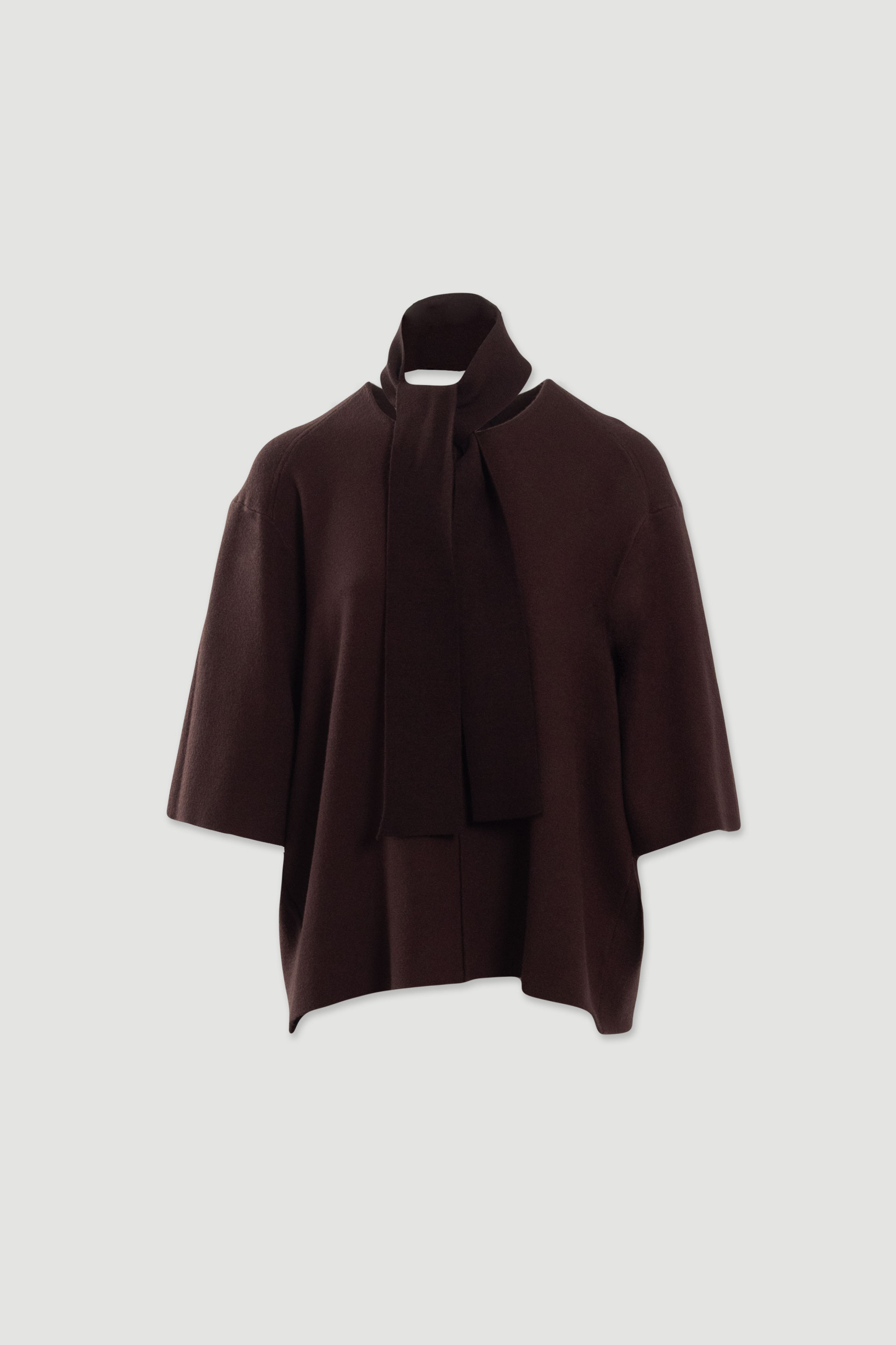 Jersey de punto con detalle de lazo