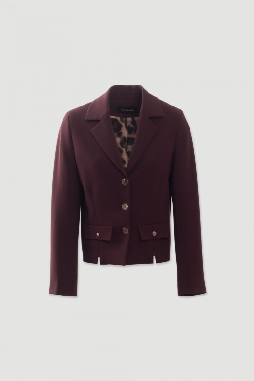 Blazer corto estructurado Blazer corto estructurado