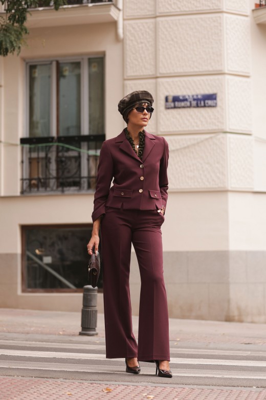 Pantalon wide leg classique Pantalon wide leg classique