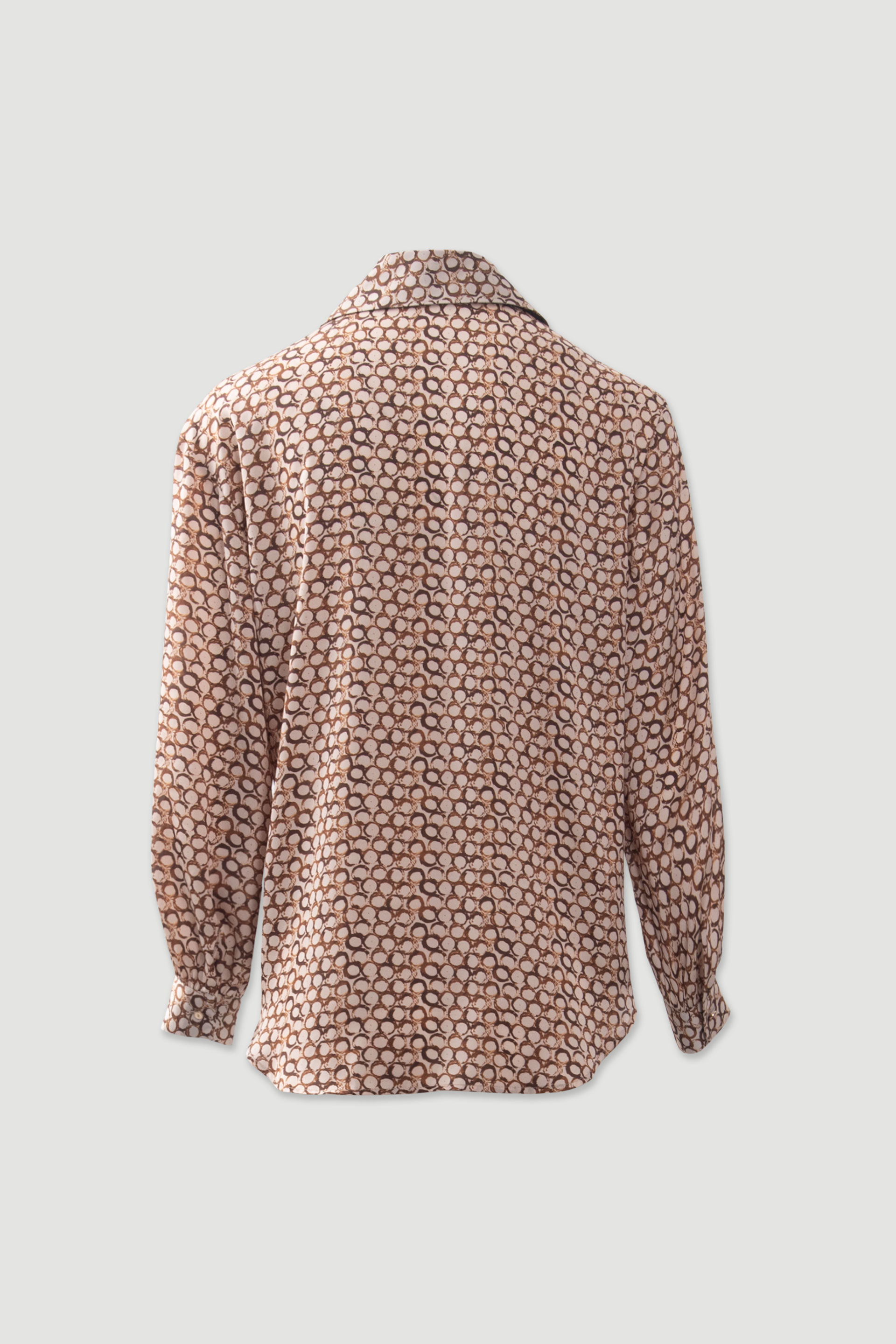 Printed fluid blouse