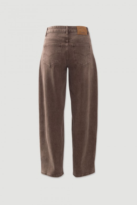 High-waisted barrel jeans High-waisted barrel jeans
