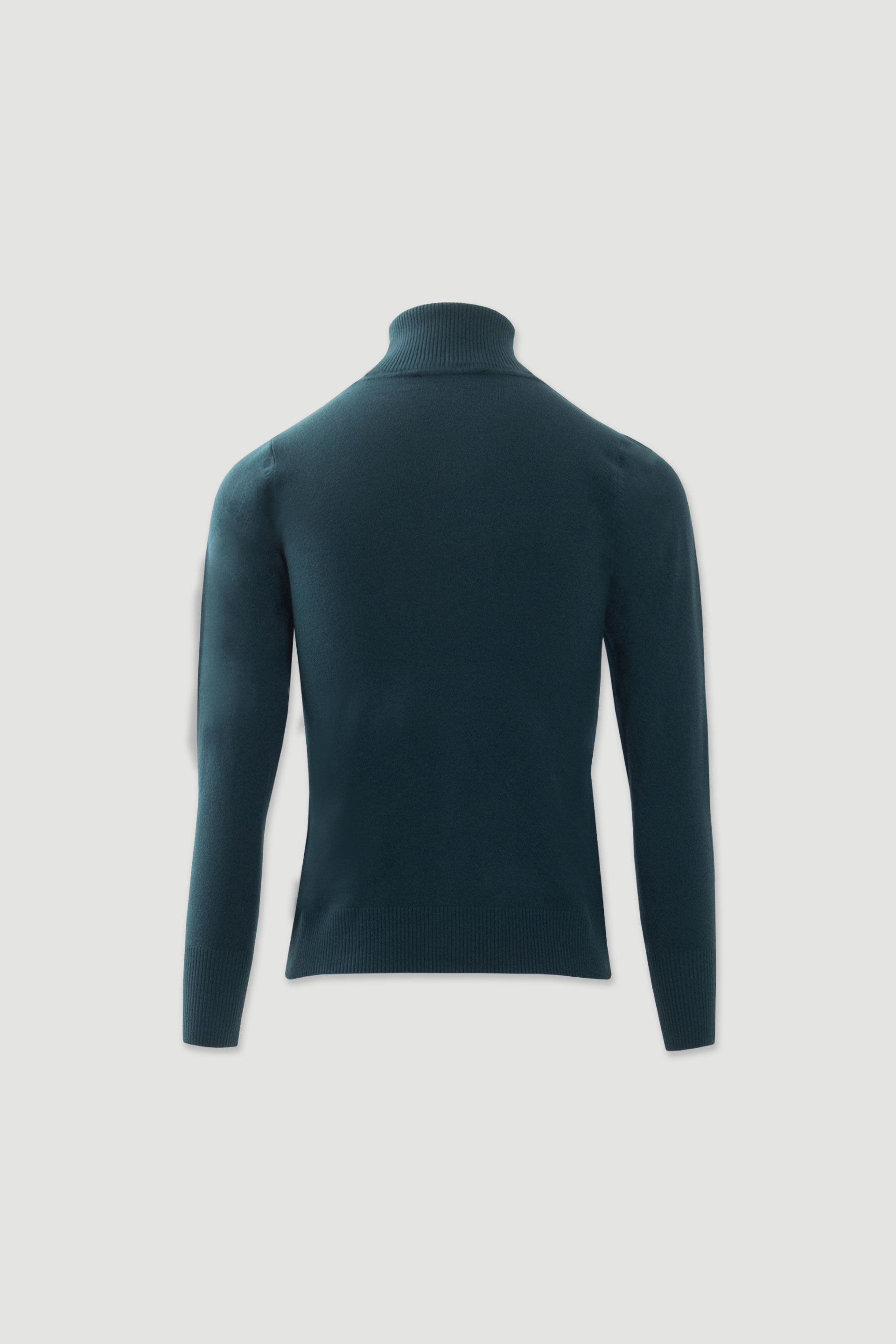 Camisola de malha com gola alta