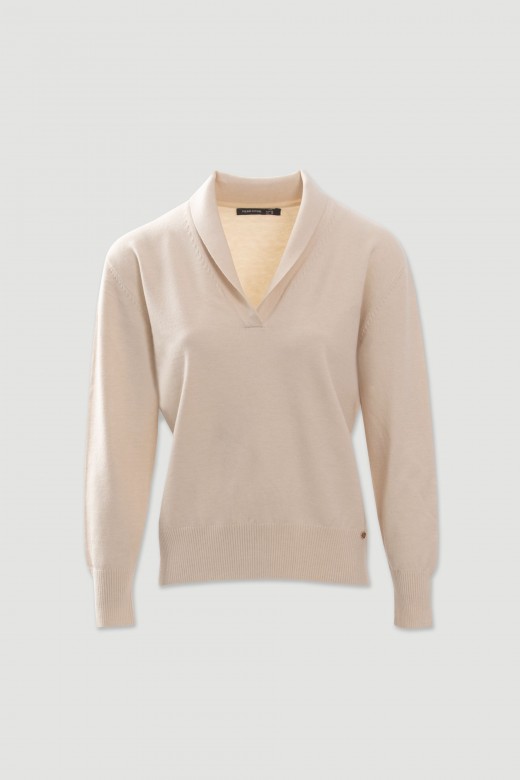 Pull en maille à encolure en V Pull en maille à encolure en V