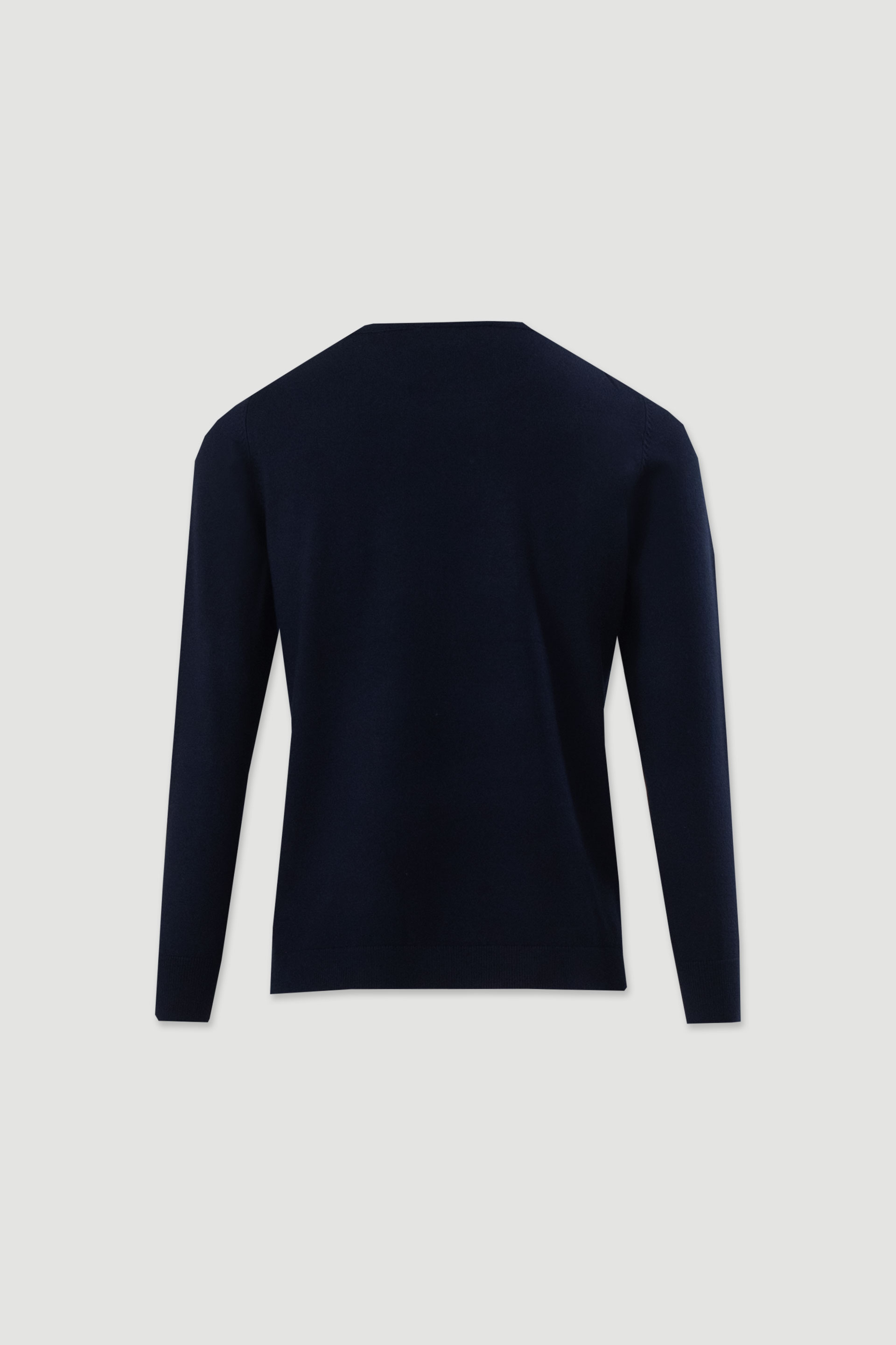 Pull en maille à encolure ronde