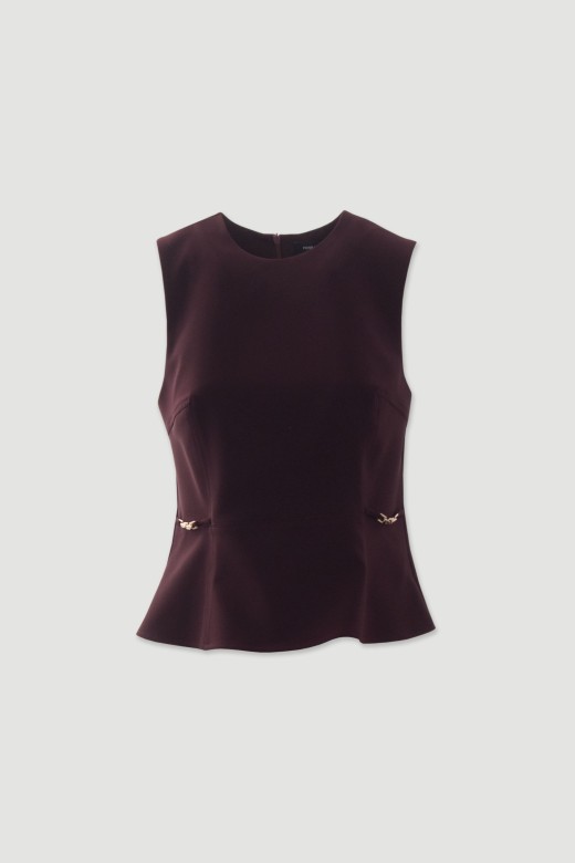 Top cintré effet péplum Top cintré effet péplum