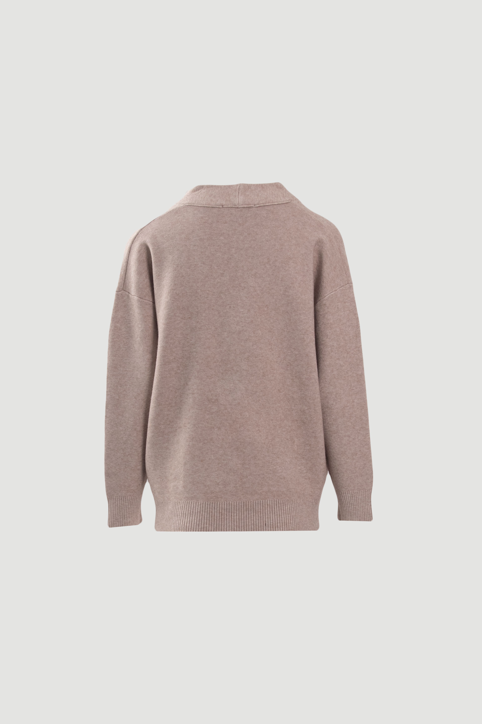 Gilet en maille avec poches plaquées