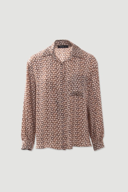 Blusa fluida estampada Blusa fluida estampada